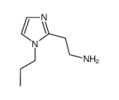 2-(1-Propyl-1H-imidazol-2-yl)-ethylamine结构式