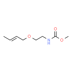 Carbamic acid,[2-(2-butenyloxy)ethyl]-,methyl ester (9CI)结构式