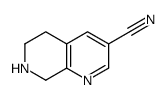 5,6,7,8-tetrahydro-1,7-naphthyridine-3-carbonitrile Structure