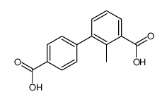 3-(4-carboxyphenyl)-2-methylbenzoic acid Structure