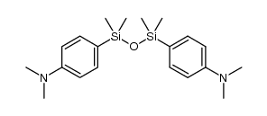 4,4'-(1,1,3,3-tetramethyldisiloxane-1,3-diyl)bis(N,N-dimethylaniline)结构式