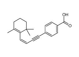 4-[(E)-4-(2,6,6-trimethylcyclohexen-1-yl)but-3-en-1-ynyl]benzoic acid结构式