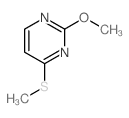 2-methoxy-4-methylsulfanyl-pyrimidine结构式