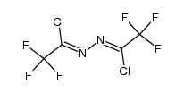 (Z,Z)-1,4-dichloro-1,4-bis(trifluoromethyl)-1,3-diazatetra-1,3-diene结构式