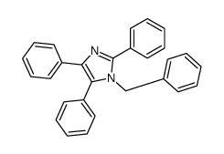 1-benzyl-2,4,5-triphenylimidazole Structure