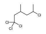 1,1,1,5-tetrachloro-3-methylhexane结构式