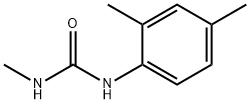 1-methyl-3-(2,4-xylyl)urea Structure