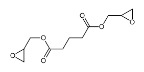 bis(oxiran-2-ylmethyl) pentanedioate Structure
