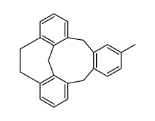 11-methyl-4,5,9,14-tetrahydro-8b,14b-methanotribenzo[ab:e:hi]cyclododecene结构式