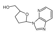 [(2S,5R)-5-imidazo[4,5-b]pyridin-3-yloxolan-2-yl]methanol Structure