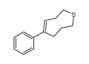 5-phenyl-3,4,7,8-tetrahydro-2H-thiocine Structure
