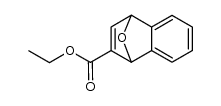 2-(ethoxycarbonyl)-1,4-dihydro-1,4-epoxynaphthalene结构式