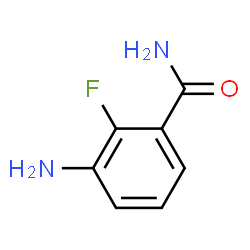 3-Amino-2-fluorobenzamide Structure