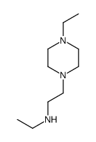 1-Piperazineethanamine,N,4-diethyl-(9CI) Structure