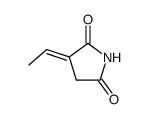 3-Ethylidene-2,5-pyrrolidinedione结构式