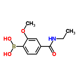 4-(Ethylcarbamoyl)-2-methoxyphenylboronic acid picture