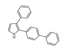 2-(1,1-biphenyl-4-yl)-3-phenylpyrrole Structure