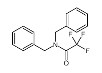 N,N-dibenzyl-2,2,2-trifluoroacetamide结构式