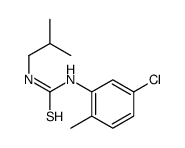 N-(5-Chloro-2-methylphenyl)-N'-isobutylcarbamimidothioic acid Structure