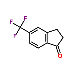 5-(Trifluormethyl)indan-1-on structure