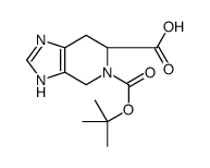 (6S)-5-[(2-methylpropan-2-yl)oxycarbonyl]-3,4,6,7-tetrahydroimidazo[4,5-c]pyridine-6-carboxylic acid picture