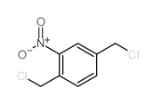 Benzene,1,4-bis(chloromethyl)-2-nitro-结构式