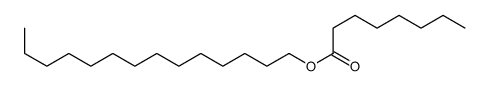 tetradecyl octanoate结构式