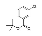 Benzoic acid, 3-chloro-, 1,1-dimethylethyl ester structure