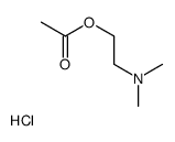 2-(dimethylamino)ethyl acetate,hydrochloride Structure