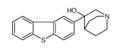 3-dibenzothiophen-2-yl-1-azabicyclo[2.2.2]octan-3-ol结构式