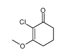 2-chloro-3-methoxycyclohex-2-en-1-one Structure