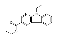ethyl 9-ethylpyrido[2,3-b]indole-3-carboxylate Structure