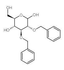 2,3-di-o-benzyl-d-glucopyranose Structure
