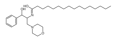 N-(1-hydroxy-3-morpholin-4-yl-1-phenylpropan-2-yl)hexadecanamide Structure