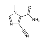 Imidazole-5-carboxamide, 4-cyano-1-methyl- (8CI) structure