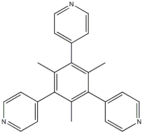 1,3,5-Trimethyl-2,4,6-Tris(4-pyridyl)benzene structure