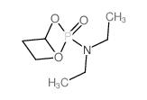 N,N-diethyl-4-methyl-2-oxo-1,3-dioxa-2$l^C8H18NO3P-phosphacyclohexan-2-amine Structure