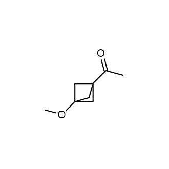 1-(3-甲基氧基二环[1.1.1]戊烷-1-基)乙烷-1-酮结构式