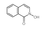 1-Hydroxyisoquinoline 2-oxide structure