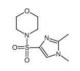 4-(1,2-dimethylimidazol-4-yl)sulfonylmorpholine结构式