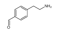 Benzaldehyde, 4-(2-aminoethyl)- (9CI)结构式
