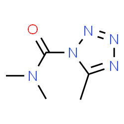 1H-Tetrazole-1-carboxamide,N,N,5-trimethyl-(9CI)结构式