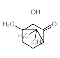 Bicyclo[2.2.1]heptan-2-one,3-hydroxy-4,7,7-trimethyl-, (1R,3S,4S)-rel-结构式