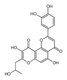 (-)-2-(3,4-Dihydroxyphenyl)-5,9-dihydroxy-8-(2-hydroxypropyl)-4H,10H-benzo[1,2-b:3,4-b']dipyran-4,10-dione picture