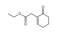 2-(6-Oxocyclohex-1-enyl) acetate d'ethyle结构式