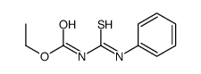 ethyl N-(phenylcarbamothioyl)carbamate结构式