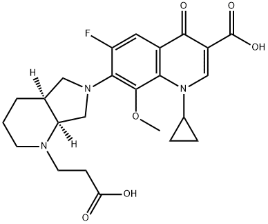 莫西沙星杂质40结构式