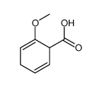 2-methoxycyclohexa-2,5-diene-1-carboxylic acid Structure