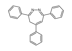 3,5,7-Triphenyl-4H-1,2-diazepine结构式
