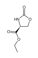 4-Oxazolidinecarboxylicacid,2-oxo-,ethylester,(4S)-(9CI) Structure